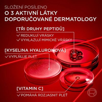 L'Oréal Paris Revitalift Laser Sérum proti vráskám se třemi druhy peptidů 30 ml