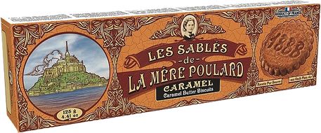 La Mére Poulard Etui Collector Sablés Caramel papír 125 g