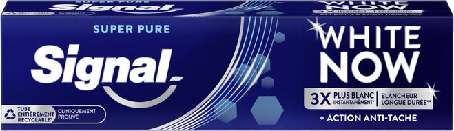 Signal White Now Superpure zubní pasta 75 ml