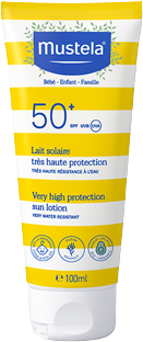 Mustela Opalovací mléko 50+ 100 ml