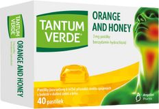 Tantum Verde Orange and Honey 3mg 40 pastilek