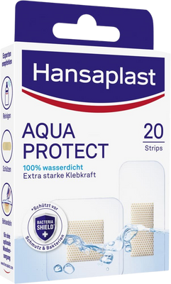 Hansaplast Aqua Protect vodotěsná náplast 20 ks