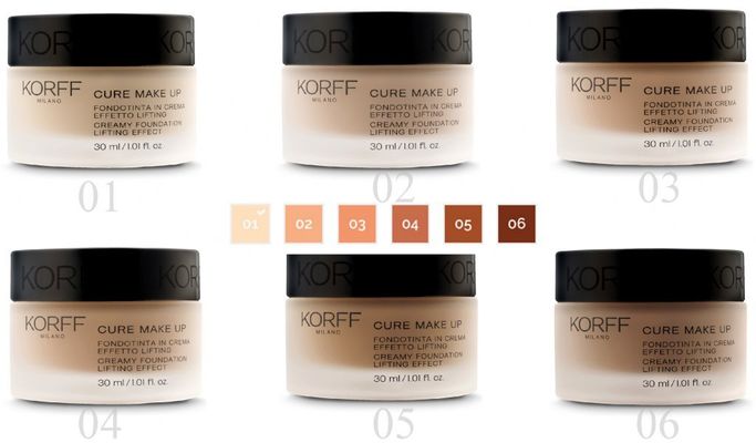 Korff Krémový Lifting Makeup 01 30 ml