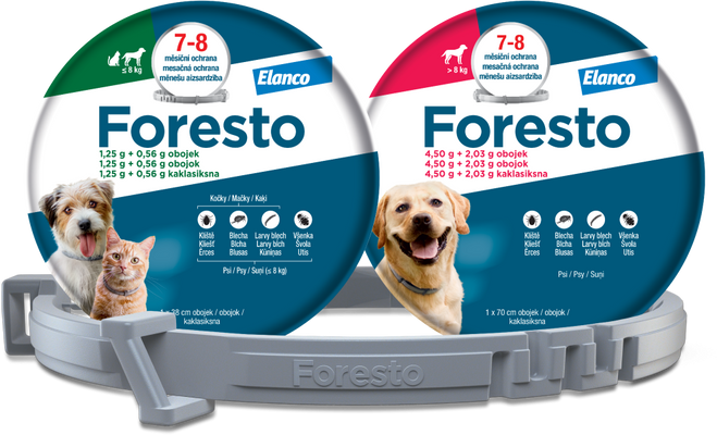 Foresto Obojek pro psy nad 8 kg 70 cm