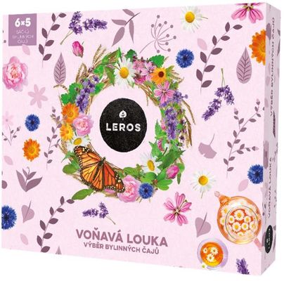 Leros Dárková kazeta Voňavá louka 30 x 1.4 g