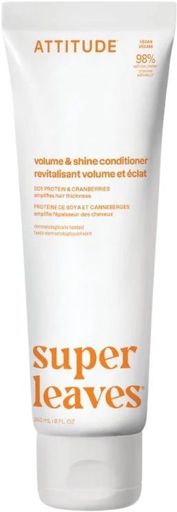 Attitude Super leaves Přírodní kondicionér lesk a objem sójový protein a brusinky 240 ml