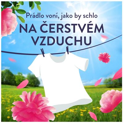 Lenor Aviváž, Fresh Air Pink Blossom, 76 praní, 1.06 l