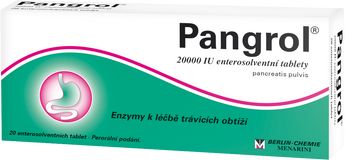 Pangrol 20000 IU 20 tablet