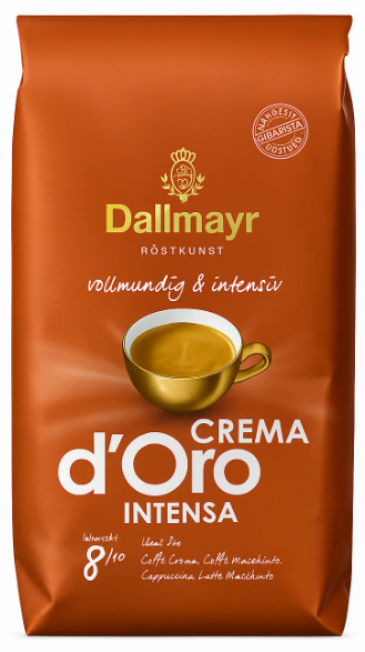 Dallmayr Crema d Oro Intensa zrnková káva 1000 g