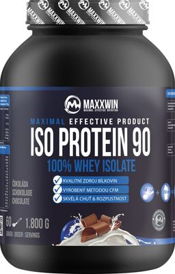 Maxxwin Iso protein 90 čokoláda 1800 g
