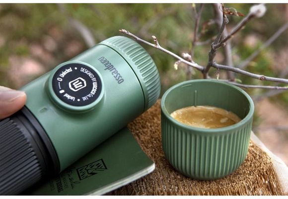 Wacaco Nanopresso Moss Green + pevný obal
