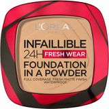L'Oréal Paris Infaillible 24h fresh wear Foundation in powder make up v pudru 250, 9 g