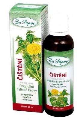 Čištění bylinné kapky 50 ml