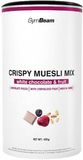 GymBeam Crispy Muesli Mix bílá čokoláda a ovoce 420 g