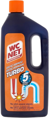 WC Net Turbo gelový čistič odpadů 1 l