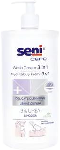 Seni Care Mycí tělový krém 3v1 1000 ml