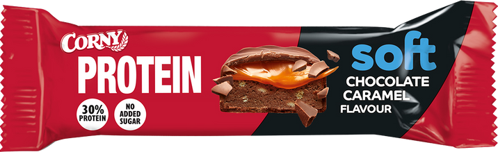 Corny Protein SOFT, Čokoláda - karamel 45 g