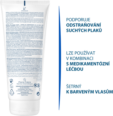 Ducray Kertyol PSO Pečující šampon navracející rovnováhu vlasové pokožce při psoriáze 200 ml