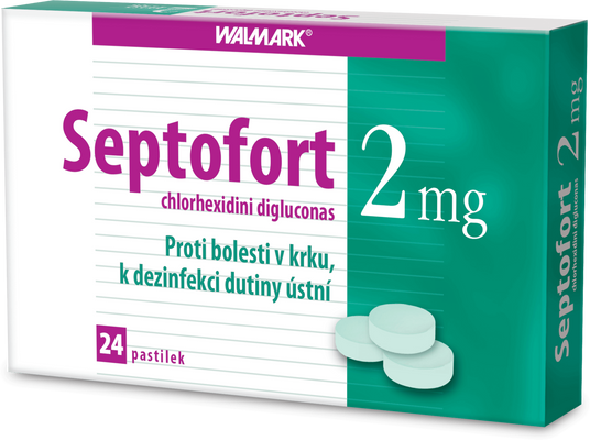 Septofort 2 mg 24 pastilek