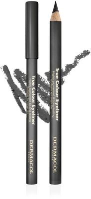 Dermacol True colour dřevěná tužka na oči - Grey 4 g