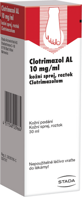 Clotrimazol AL Spray 1 % sprej 30 ml