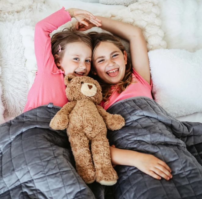 SleepLab Cool & Warm zátěžová deka pro děti 100x140cm 2 kg