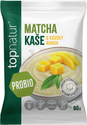 Topnatur Probio kaše Matcha s mangem 60 g