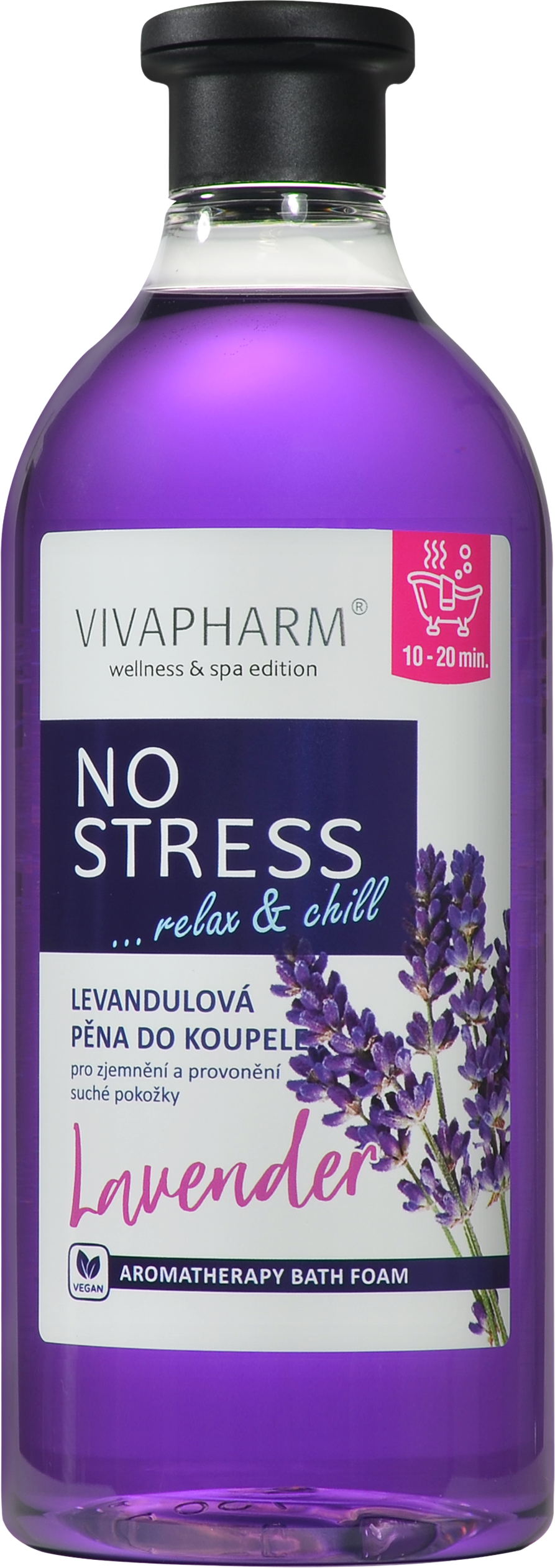 Vivaco Pěna do koupele No stress 750 ml