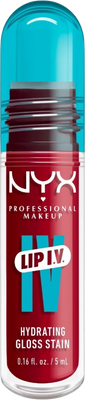 NYX Professional Makeup Lip IV Hydrating Gloss Stain, 11 Redy Set Wet 5 ml