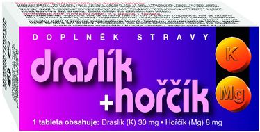 Naturvita Draslík+hořčík 60 tablet