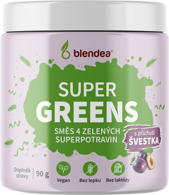 Blendea Supergreens švestka 90 g