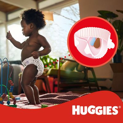 Huggies® Little Movers plenky 4 (7 - 18 kg) 50 ks