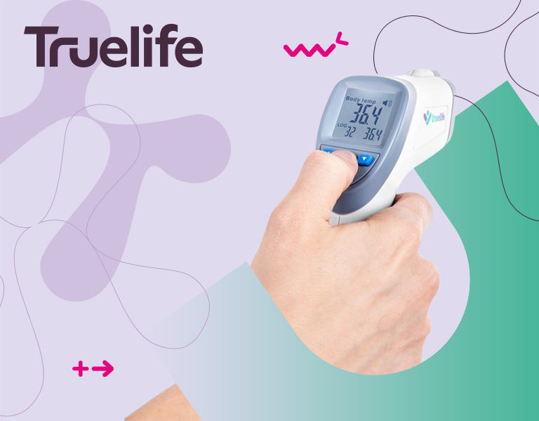 Truelife, Care Q7, digitální bezkontaktní teploměr