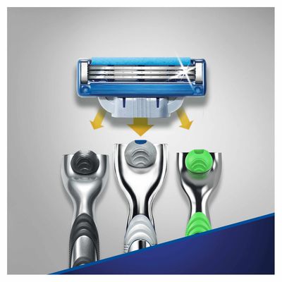 Gillette Mach3 Turbo náhradní hlavice 12 ks