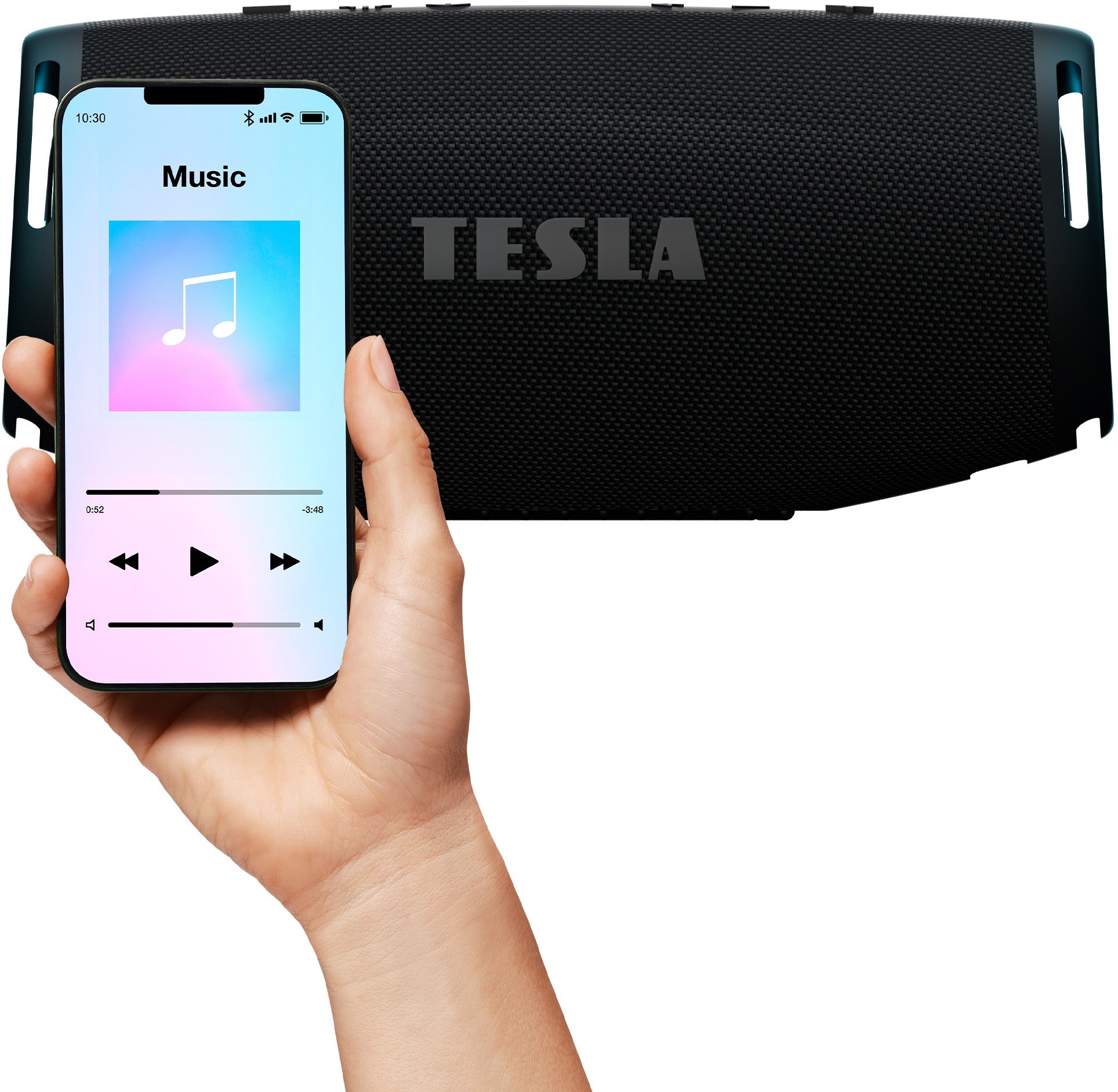 Tesla Sound BS70 Bezdrátový Bluetooth reproduktor voděodolný, černý