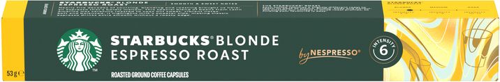 Starbucks ® Blonde Espresso Roast, kávové kapsle 10 ks