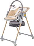Kinderkraft Select Židlička jídelní Lastree Wood, Premium