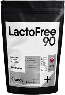 Kompava Protein LactoFree 90 - malina 500 g