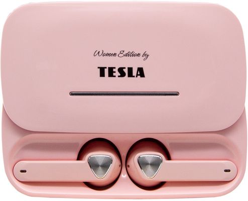 Tesla Sound EB20 - bezdrátová Bluetooth sluchátka (Blossom Pink)