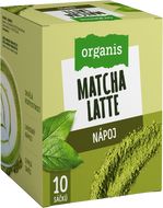 Organis Matcha Latte 10 x 17 g