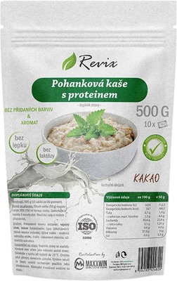 Revix pohanková kaše proteinová kakao 500 g