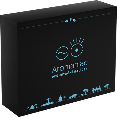 Aromaniac Degustační balíček Aromaniac Nekyseláč¹⁰ v dárkové krabici 10 x 50 g
