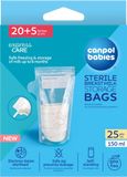 Canpol babies Sáčky k uchovávání odsátého mléka 150 ml 20 ks