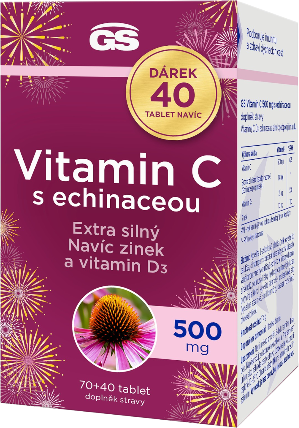 GS Vitamin C 500 mg s echinaceou 110 tablet