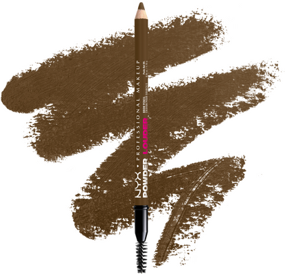 NYX Professional Makeup Powder Louder Brow Pencil pudrová tužka na obočí, Soft Brown
