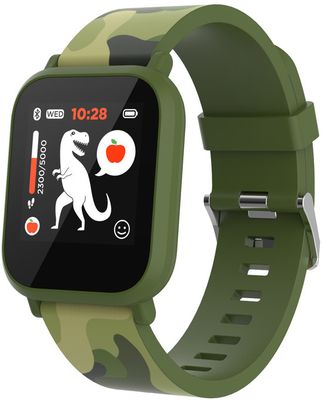 Canyon smart hodinky My Dino KW-33 Green/Camo