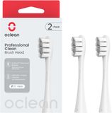 Oclean náhradní hlavice Professional Clean Medium, P1C10, šedé 2 ks