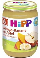 HiPP BIO Jablka s mangem a banány 190 g