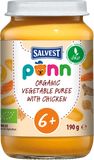 Salvest PÕNN BIO Kuřecí maso se zeleninovým pyré 110 g