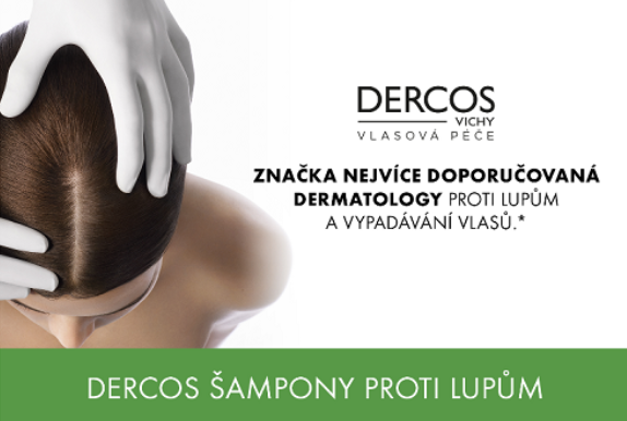 Vichy Dercos Šampon proti lupům na normální až mastné vlasy 390 ml